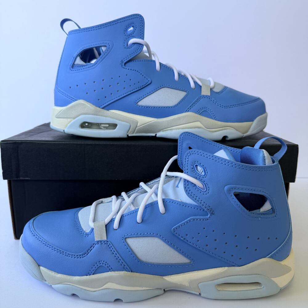 Jordan Flight Club 91 GS Legend Blue Hydrogen Blue Size 5.5Y Brand New
